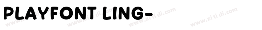 PlayFont Ling字体转换